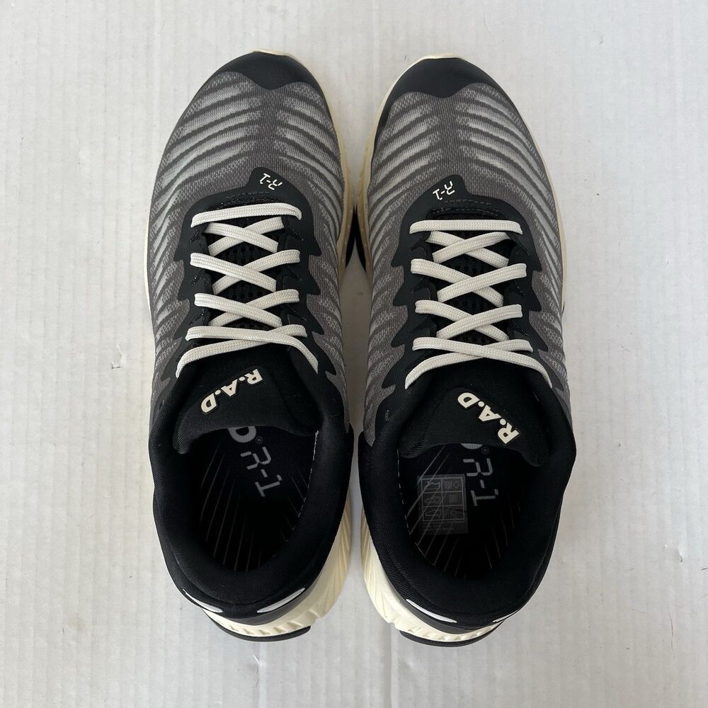 RAD R-1 Training Shoes Mens 9.5 Black Pearl Running Gym HIIT High Intensit Worko - Picture 5 of 15